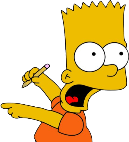 bart simpson impressed by my story